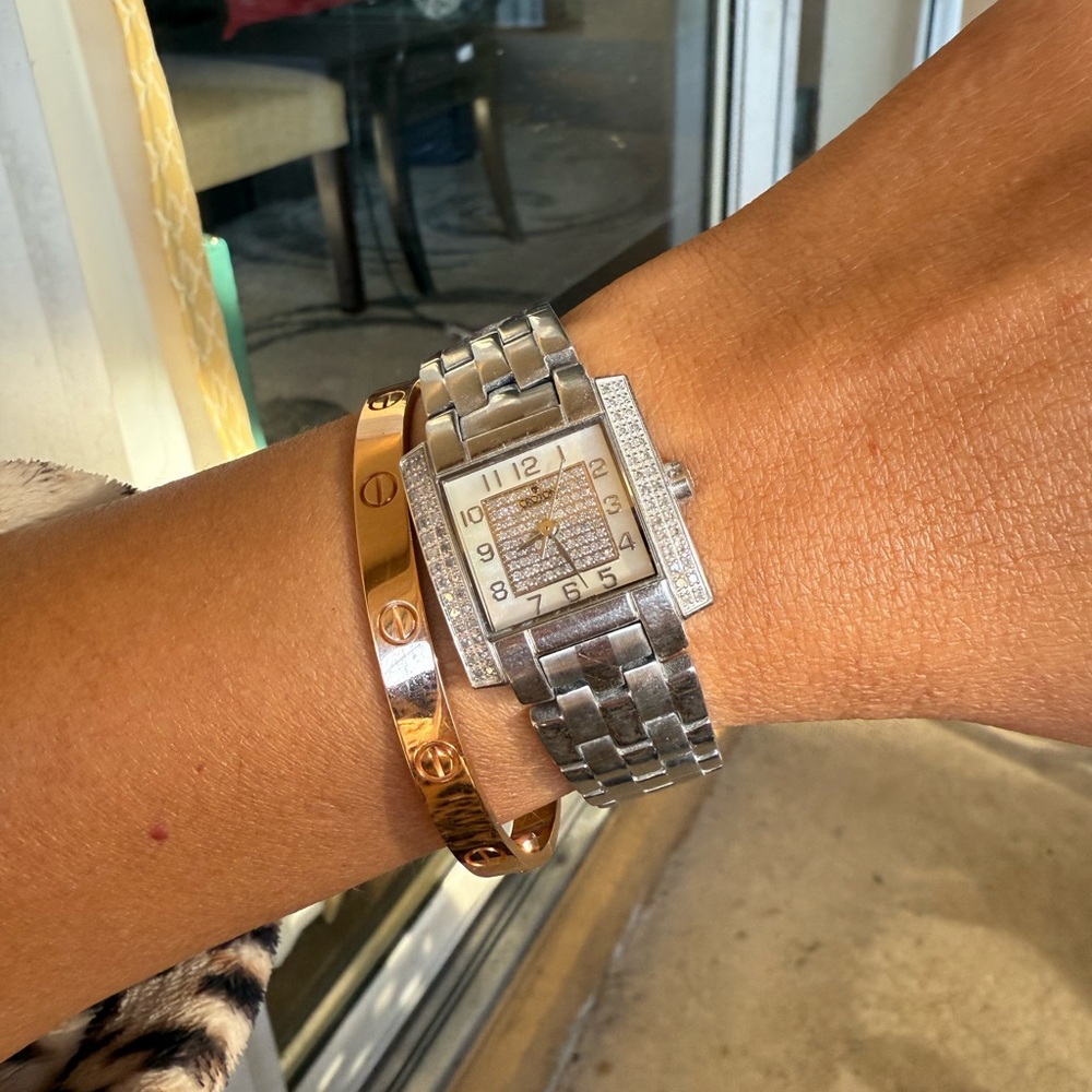 Croton diamond watch